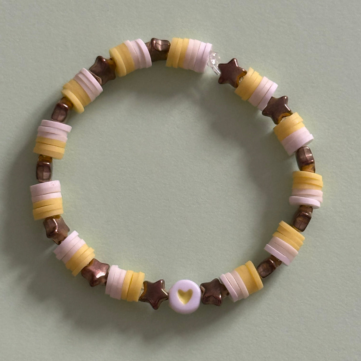 Sunny Heart  Star Bracelet 14.5cm