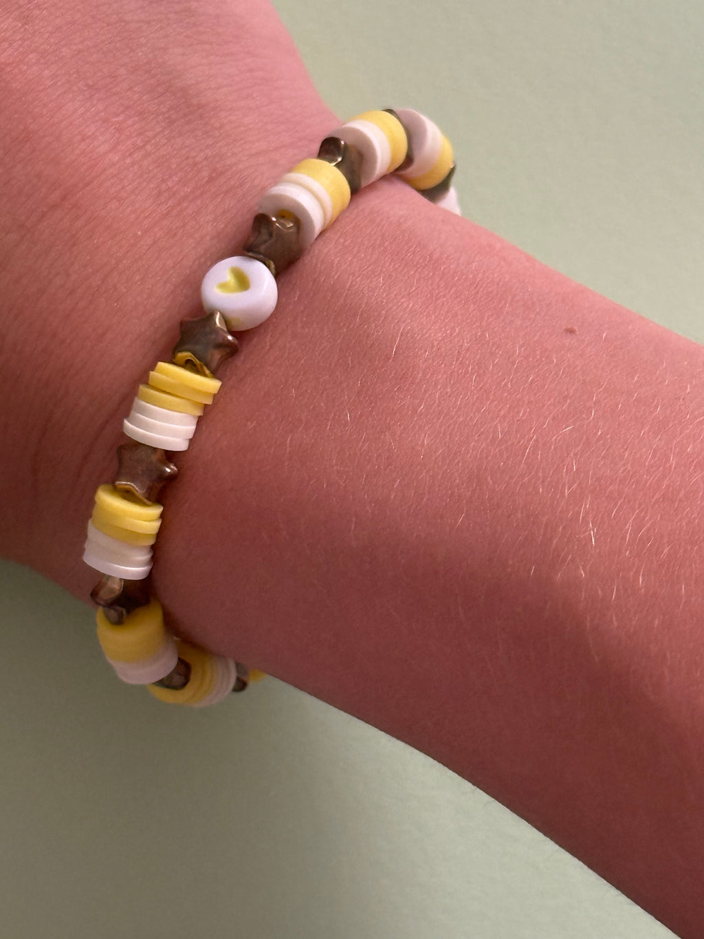 Sunny Heart  Star Bracelet 14.5cm