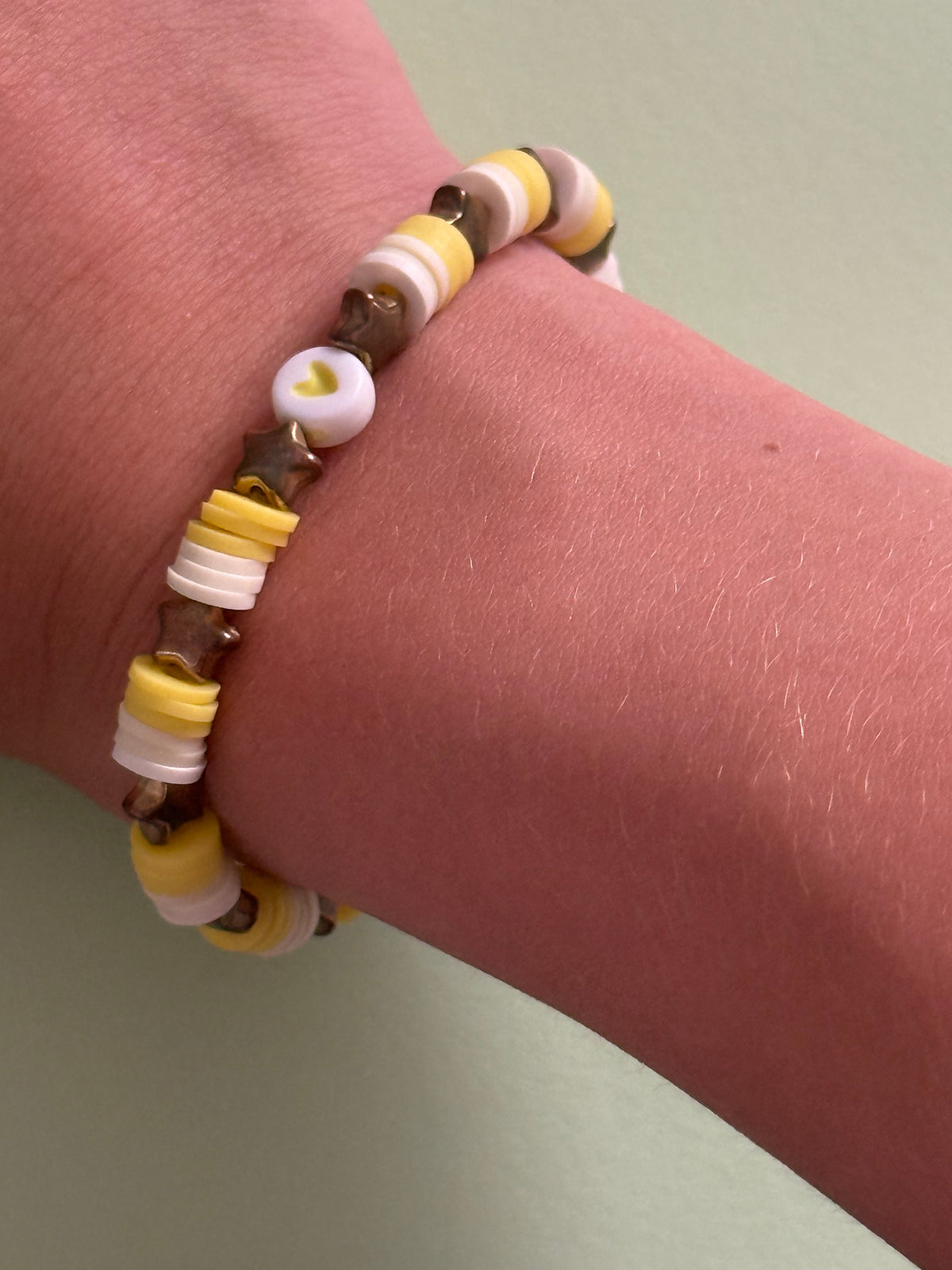 Sunny Heart  Star Bracelet 14.5cm